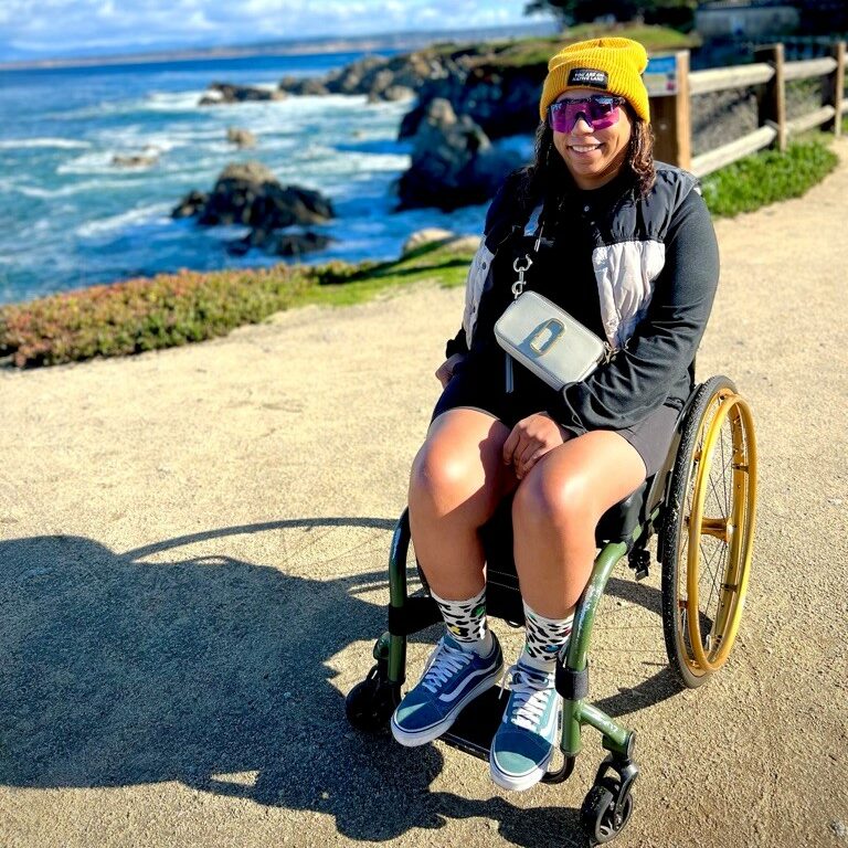 Annijke Wade enjoying the outdoors and managing neurogenic bladder