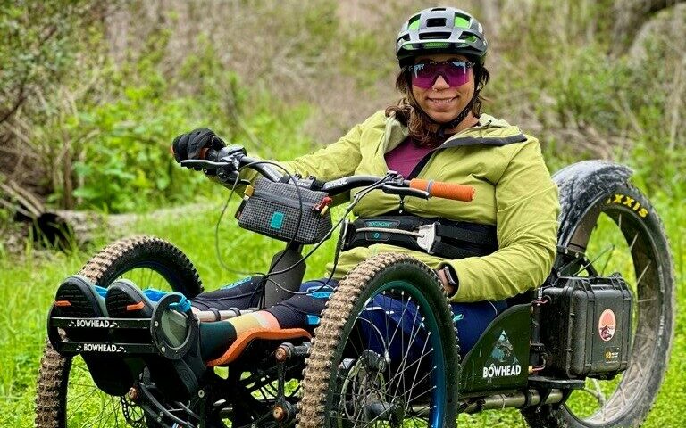 Annijke Wade on her adaptive bike managing neurogenic bladder